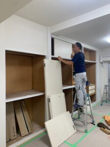 建具をおさめる