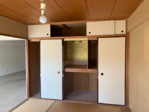 既存和室押入れ