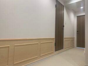 腰壁完成