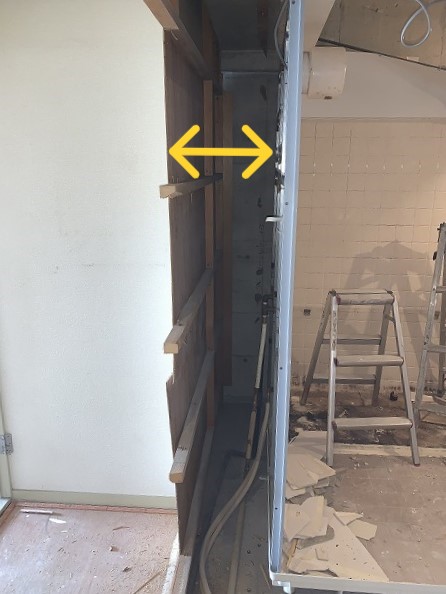 練馬区マンションリノベ　解体　デッドスペース