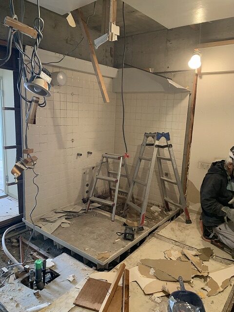 練馬区マンションリノベ　解体　デッドスペース