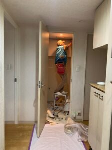 トイレクロスの張替え