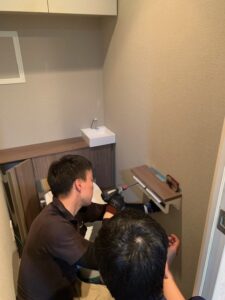 アクセサリーの取り付け