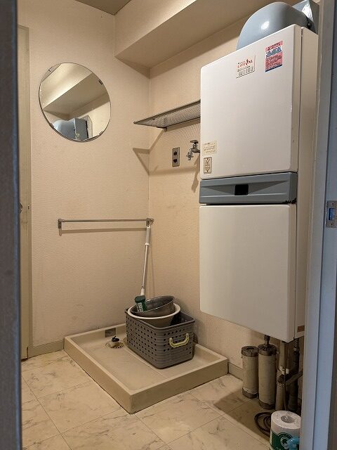 練馬区マンションリノベーション　給湯器　室内　交換　東京ガス