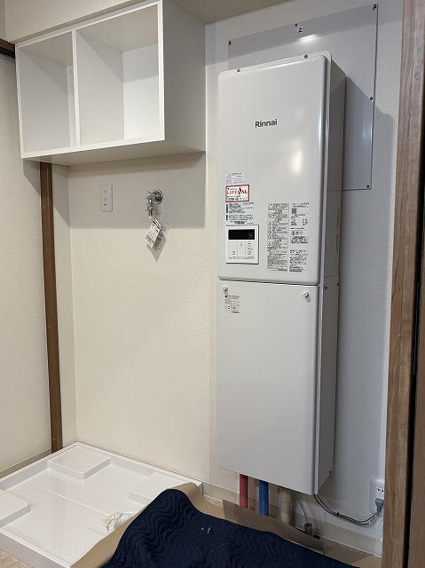 練馬区マンションリノベーション　給湯器　室内　交換　東京ガス
