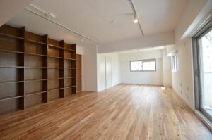 練馬区　マンション　リノベーション　天井あらわし　塗装