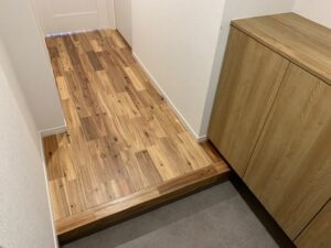 木製の上がり框2