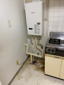 室内設置の 給湯器