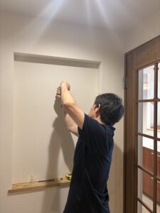 練馬区リノベーション　マンション　築50年　工事後のちょっとした事　サービス工事