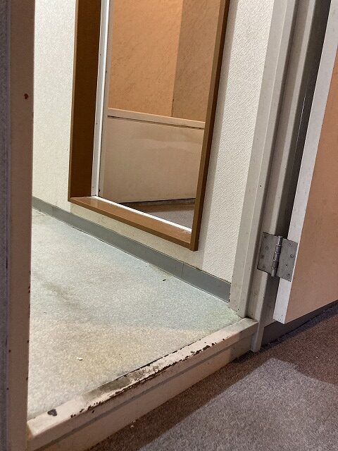 練馬区マンションリノベーション　段差　バリアフリー　ユニットバス