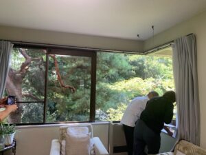 内窓設置の現場調査