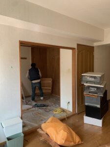 和室解体