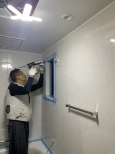 TOTOシステムバス施工