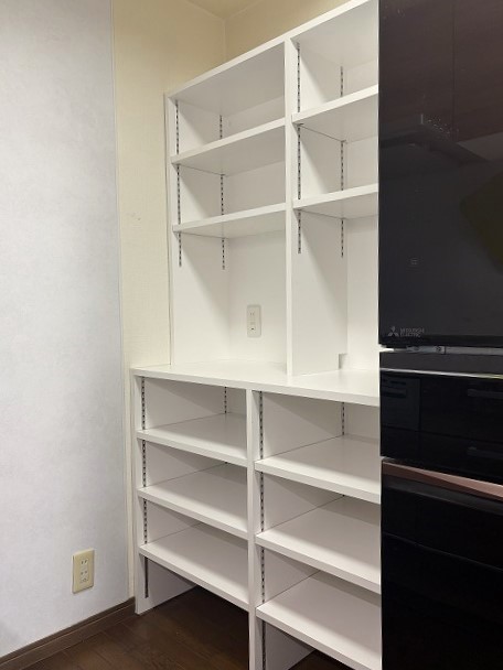 練馬区マンションリフォーム　キッチン　ダイニング　造作家具　