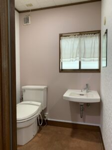 女子トイレ完成
