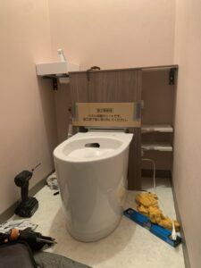 カウンター設置