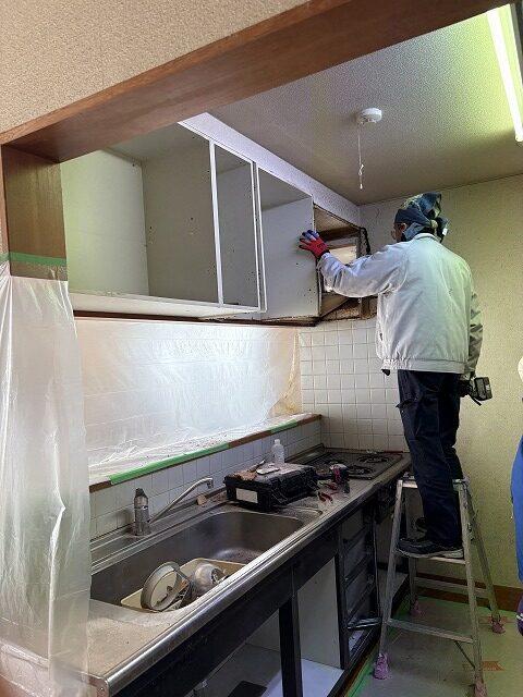 練馬区　リフォーム　キッチン交換　TOTO　ザクラッソ