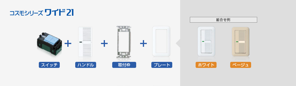 スイッチの構成部材