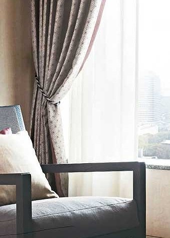 渋谷区 リフォーム カーテン タッセル 共布