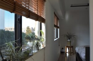 ベッドゾーンへの動線