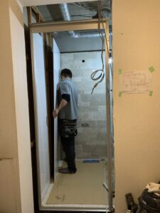 システムバスの設置