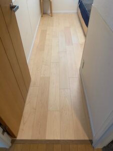 床材張替え後