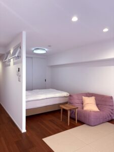 衝立のような壁の事例