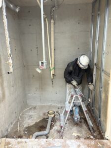 板橋区マンションリノベーション　賃貸　スケルトン　解体