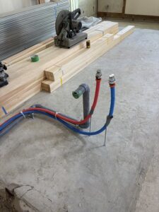 板橋区　マンション　リノベーション　賃貸　解体　電気工事　設備工事　墨出し