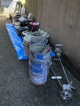 板橋区　マンション　リノベーション　賃貸　左官工事