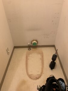 便器撤去後