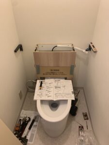 Jフィット施工途中