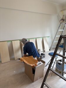 杉並区マンションリノベ　塗装工事