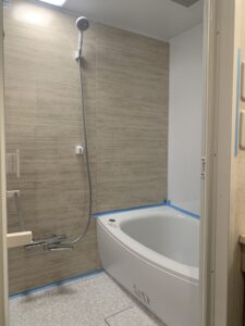 システムバス設置後