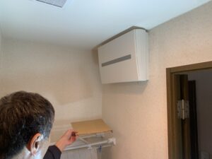 分電盤も新しく