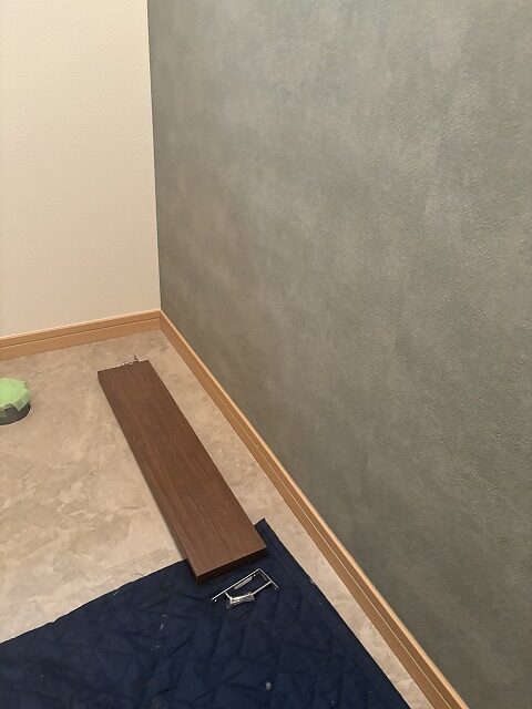 練馬区マンションリフォーム　1日工事　TOTO　LIXIL 既存　床貼り替え　クッションフロアー　フロアータイル