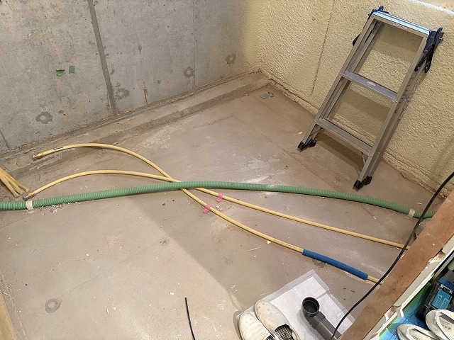 練馬区マンションリフォーム　ユニットバス交換　TOTO　シンラ 　施工