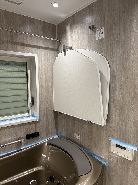 練馬区マンションリフォーム　ユニットバス交換　TOTO　シンラ 　施工