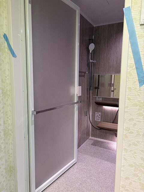 練馬区マンションリフォーム　ユニットバス交換　TOTO　シンラ 　施工