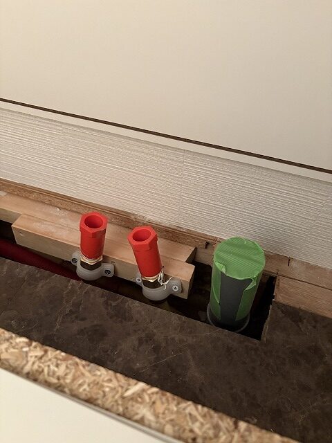 練馬区　マンションリフォーム　水廻り　ユニットバス　システムバス　洗面台　シンラ　エスクア　交換