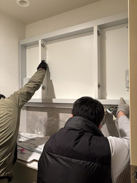 練馬区　マンションリフォーム　水廻り　ユニットバス　システムバス　洗面台　シンラ　エスクア　交換