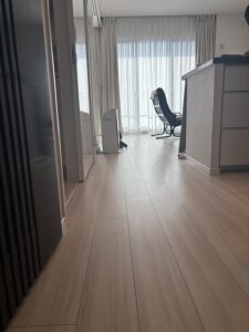 渋谷区　マンションリフォーム　トイレ　コンロ　レンジフード　交換　ハウスクリーニング　床