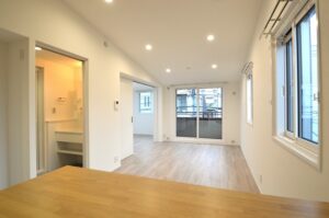 板橋区　マンションリノベーション　賃貸　BEFORE　AFTER　2LDK　1LDK