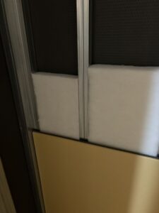 練馬区マンションリノベ　トイレ壁　遮音　リビング隣